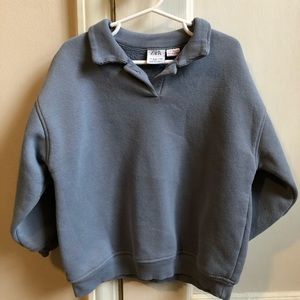 Zara Kids Collared Sweatshirt 4-5T